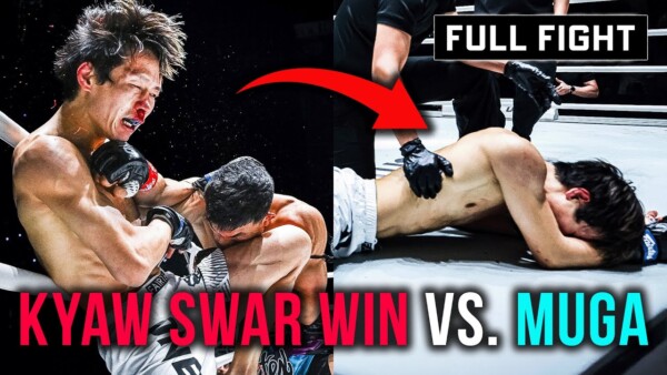 Knockdowns FRENZY  Kyaw Swar Win  vs. Muga  | Muay Thai Full Fight