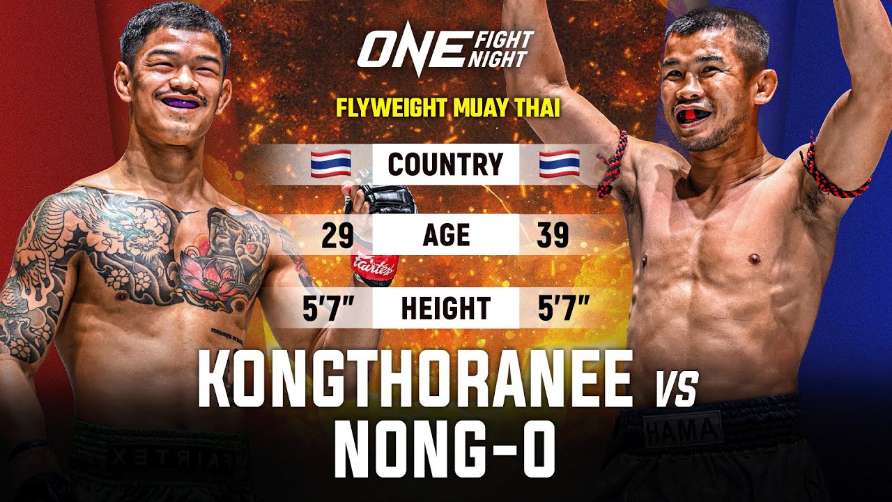 NECK AND NECK ⚔️ Kongthoranee vs. Nong O | Muay Thai Full Fight