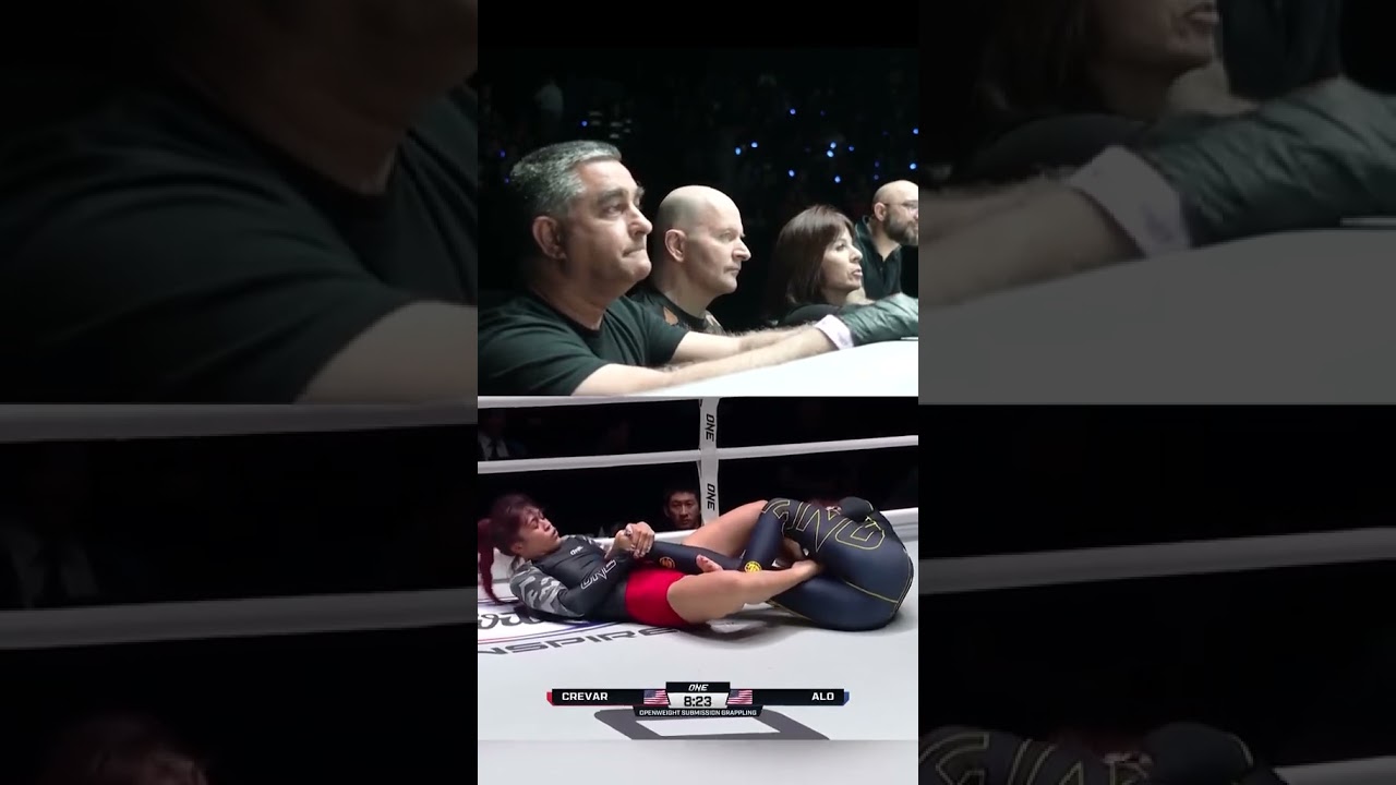 No feeling like it ❤️ John Danaher and Helena Crevar’s mom get a front row seat to her victory!