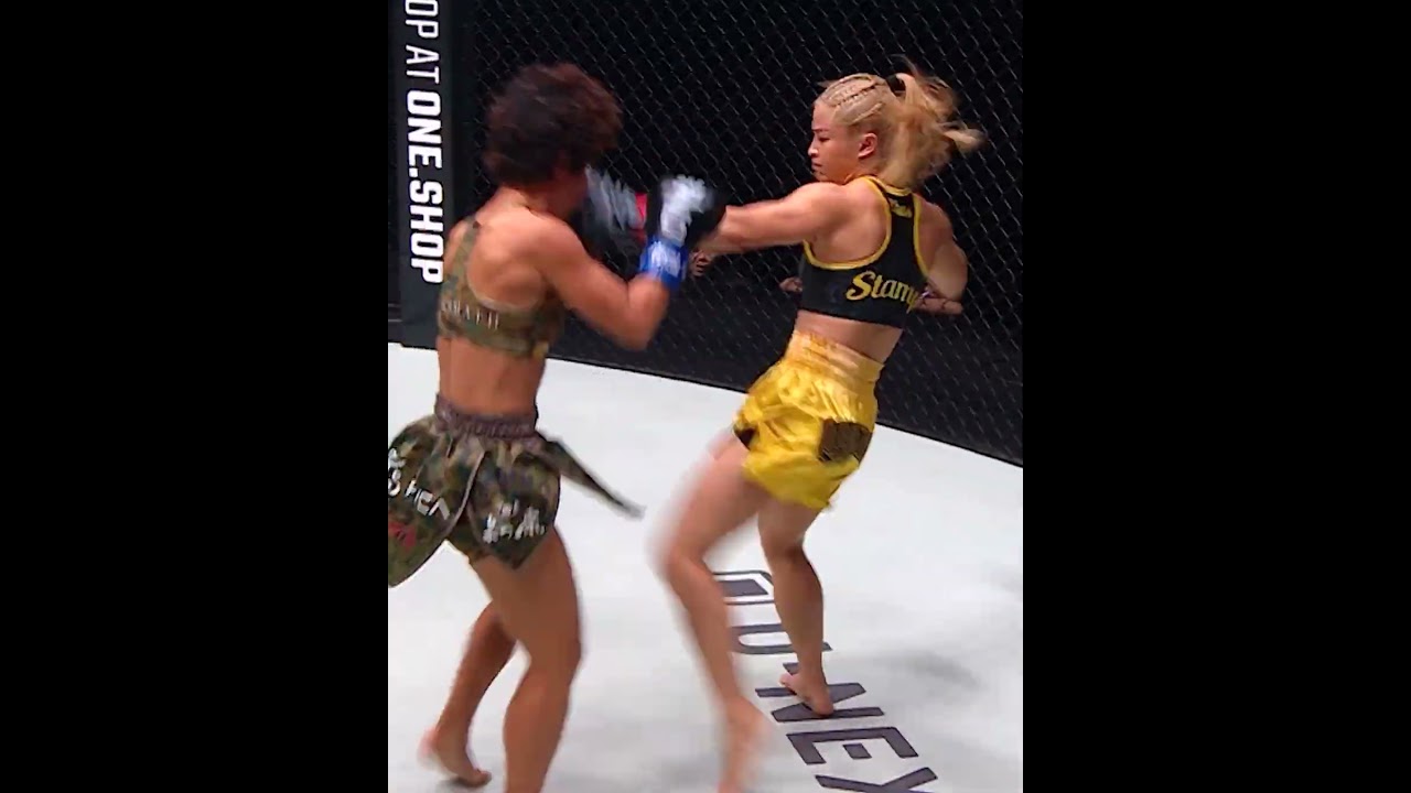 Sit back, relax and enjoy the ELECTRIC kickboxing duel between Stamp and Kana from ONE 173 ⚡