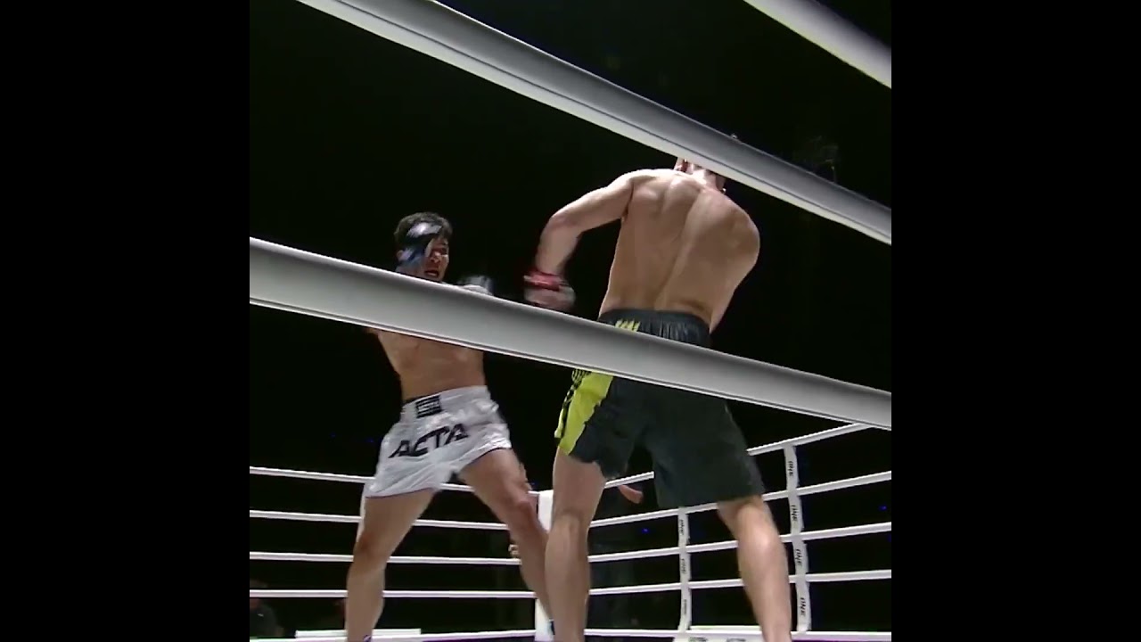 Sneaky spinning elbow from Vladimir Kuzmin ️