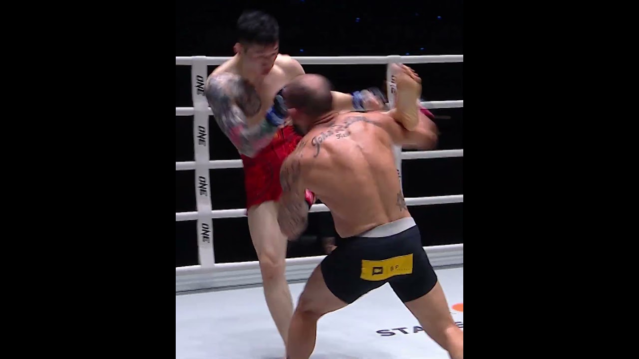 Wild BUZZER BEATER KO  When John Lineker stopped Kim Jae Woong with FOUR SECONDS left on the clock!