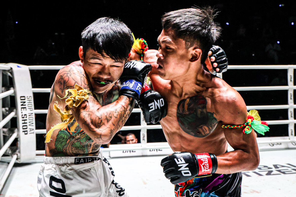 Chatpichit Sor Sor Toipadriew Tubtimthong IngfahhotelUbon ONE Friday Fights 144 7