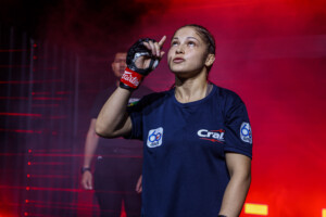 Anastasia Nikolakakos Victoria Souza ONE Fight Night 41 2
