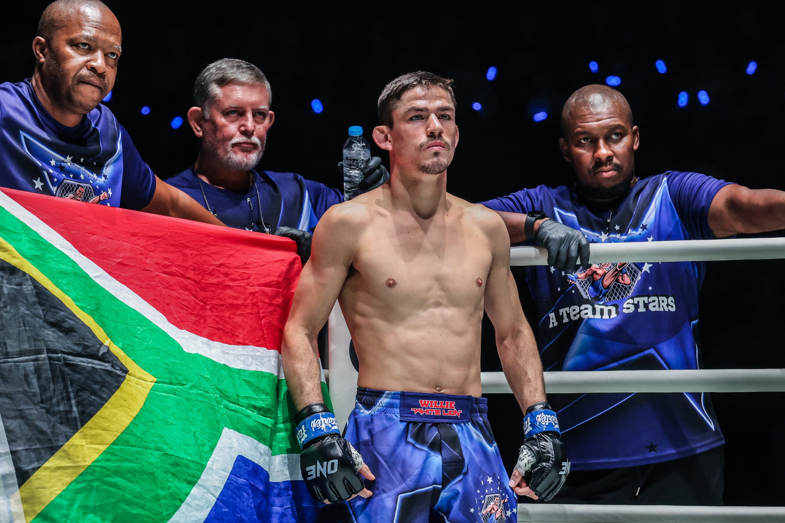 Willie van Rooyen in action at ONE Fight Night 41