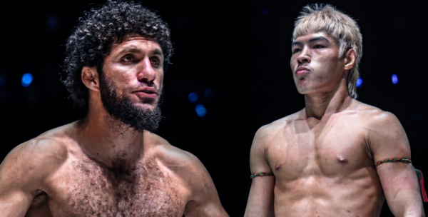 Kiamran Nabati (L) faces Yod-IQ (R) at The Inner Circle on May 22