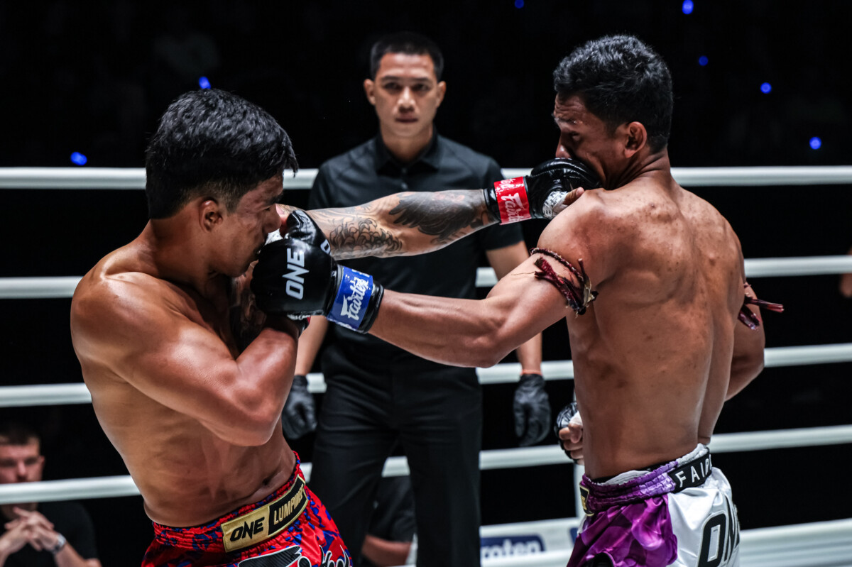 Panrit Lukjaomaesaiwaree Krisana Dowdenmuaythai ONE Friday Fights 152 3