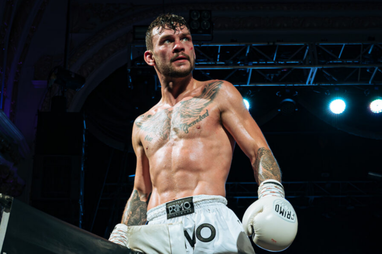 Charlie Guest celebrates a recent win.