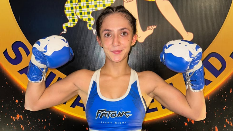 16-year-old Muay Thai fighter Olivia Bahsous