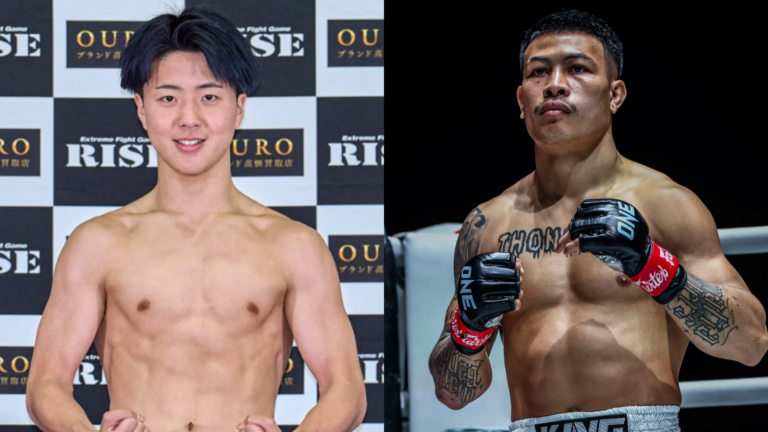 Ryujin (L) debuts against Thongpoon (R) at The Inner Circle 23
