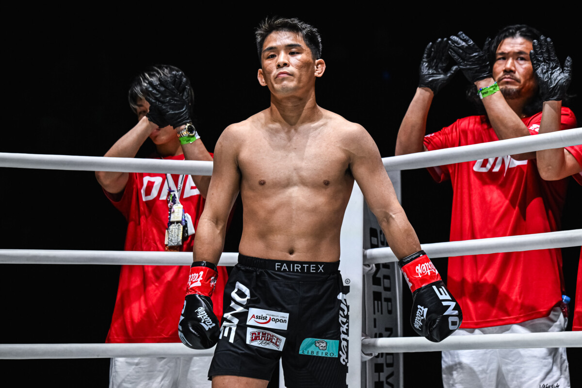 Yuki Yoza moments before his fight against Ben Woolliss at The Inner Circle 22