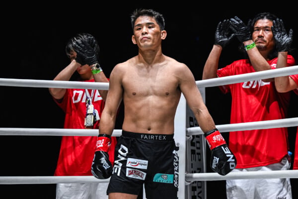 Yuki Yoza moments before his fight against Ben Woolliss at The Inner Circle 22