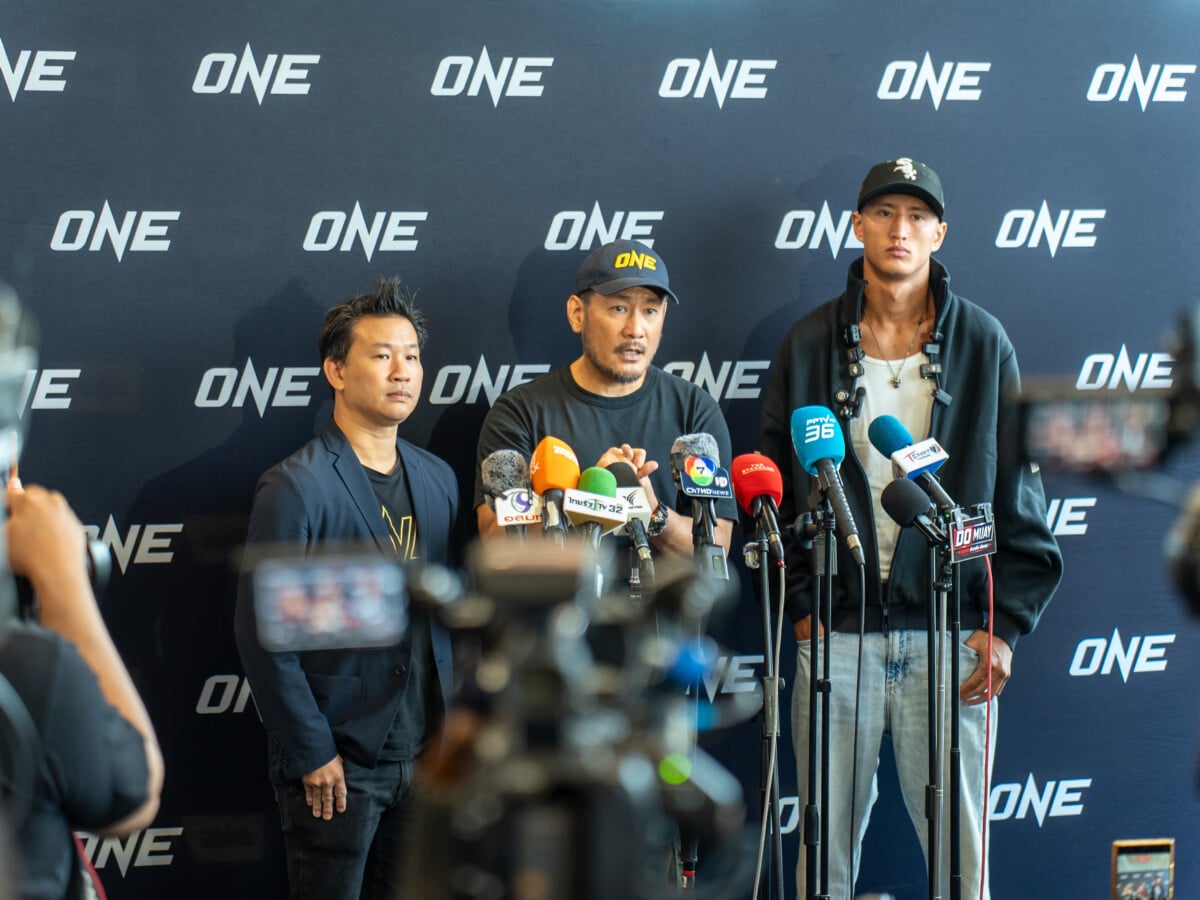 (From left) Jitinat Asdamongkol, Chatri Sityodtong, Nabil Anane.