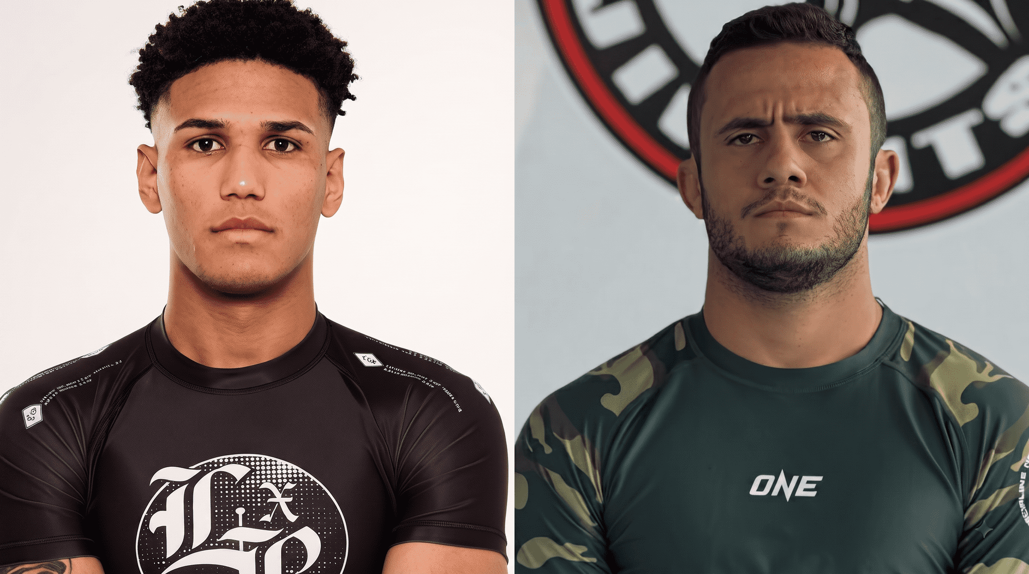 Meyram Maquine Alves (L) meets Ruan Alvarenga (R) in a rematch at ONE Fight Night 46