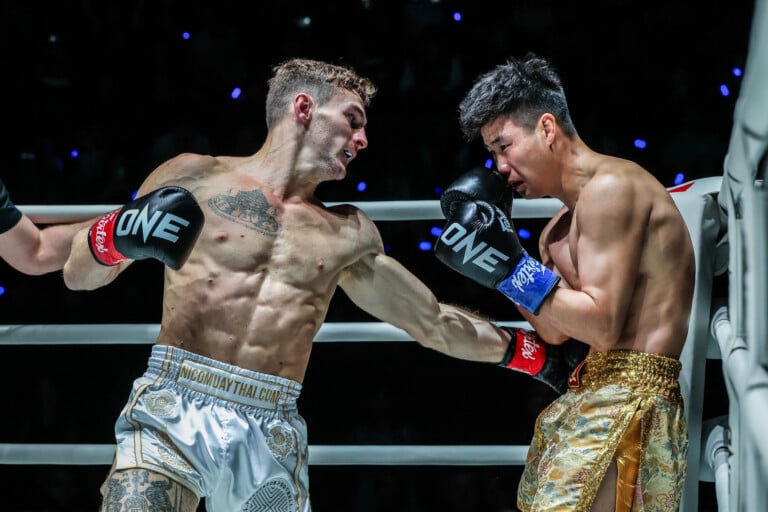 Nico Carrillo defeats Zhou Jiaqiang via knockout at ONE Fight Night 46