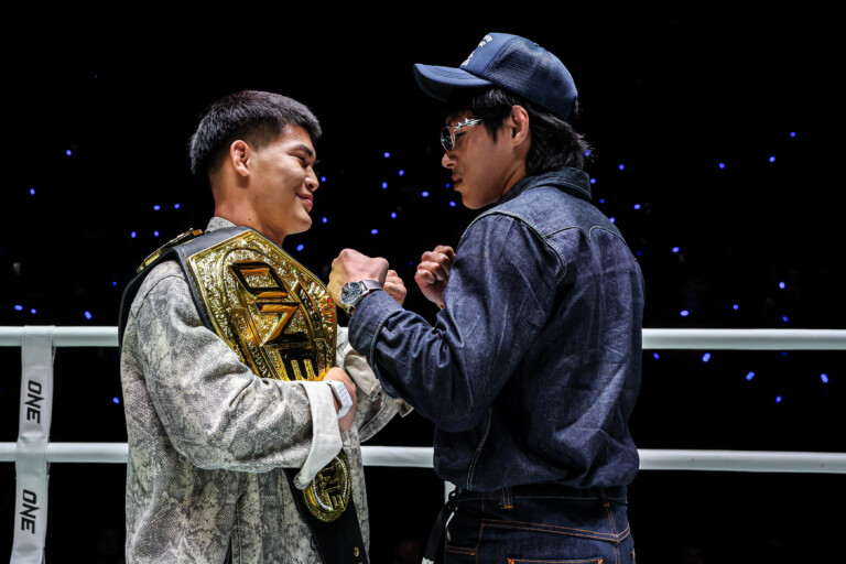 Rambolek and Yod-IQ Face off inside the ring at The Inner Circle 25