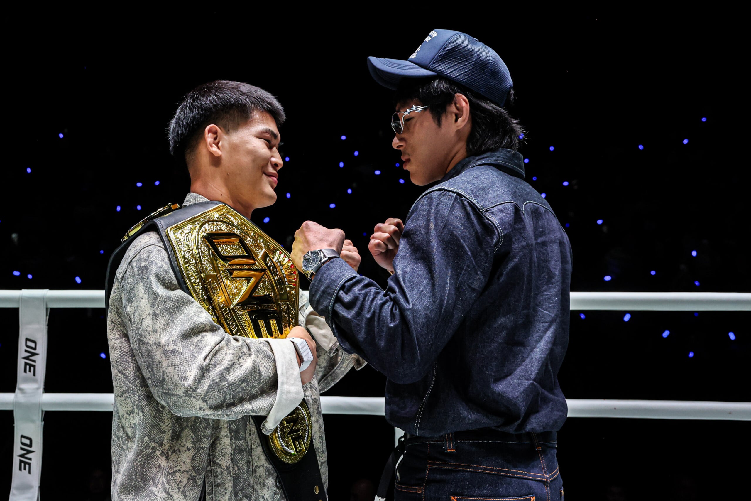 Rambolek and Yod-IQ Face off inside the ring at The Inner Circle 25