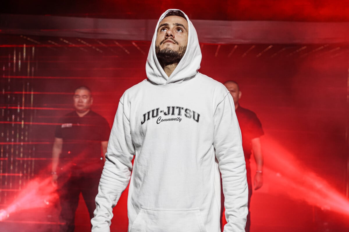 Ruan Alvarenga heads to the ring to fight Meyram Maquine at ONE Fight Night 46