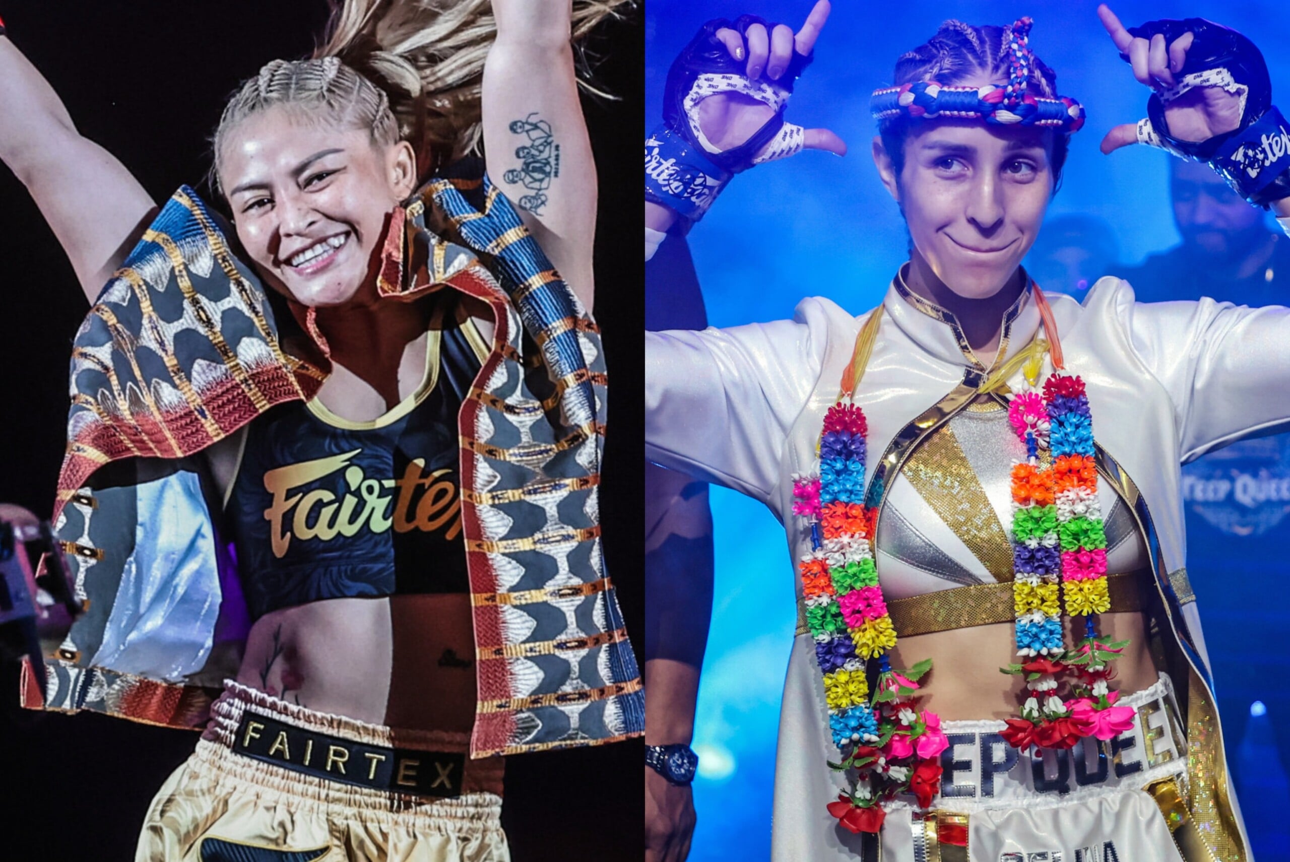 Stamp Fairtex and Selina Flores collide at ONE Fight Night 47.