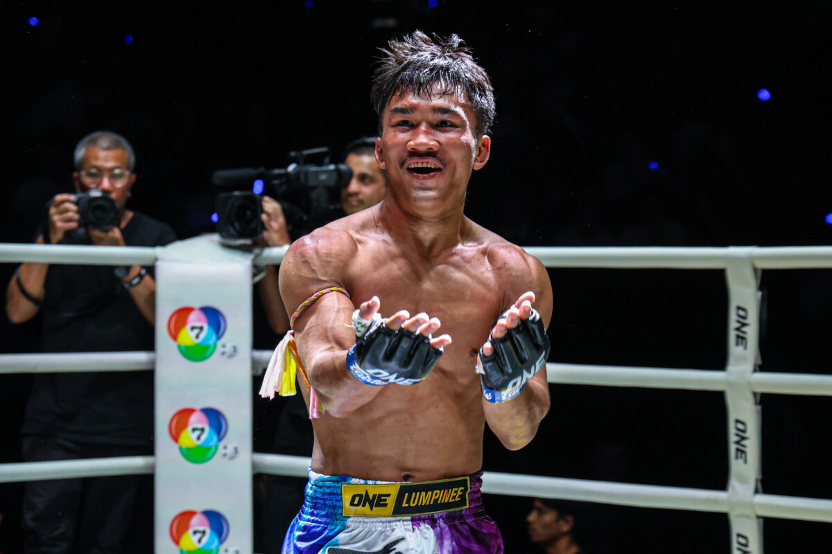 Dabdam celebrates his win at The Inner Circle 25.