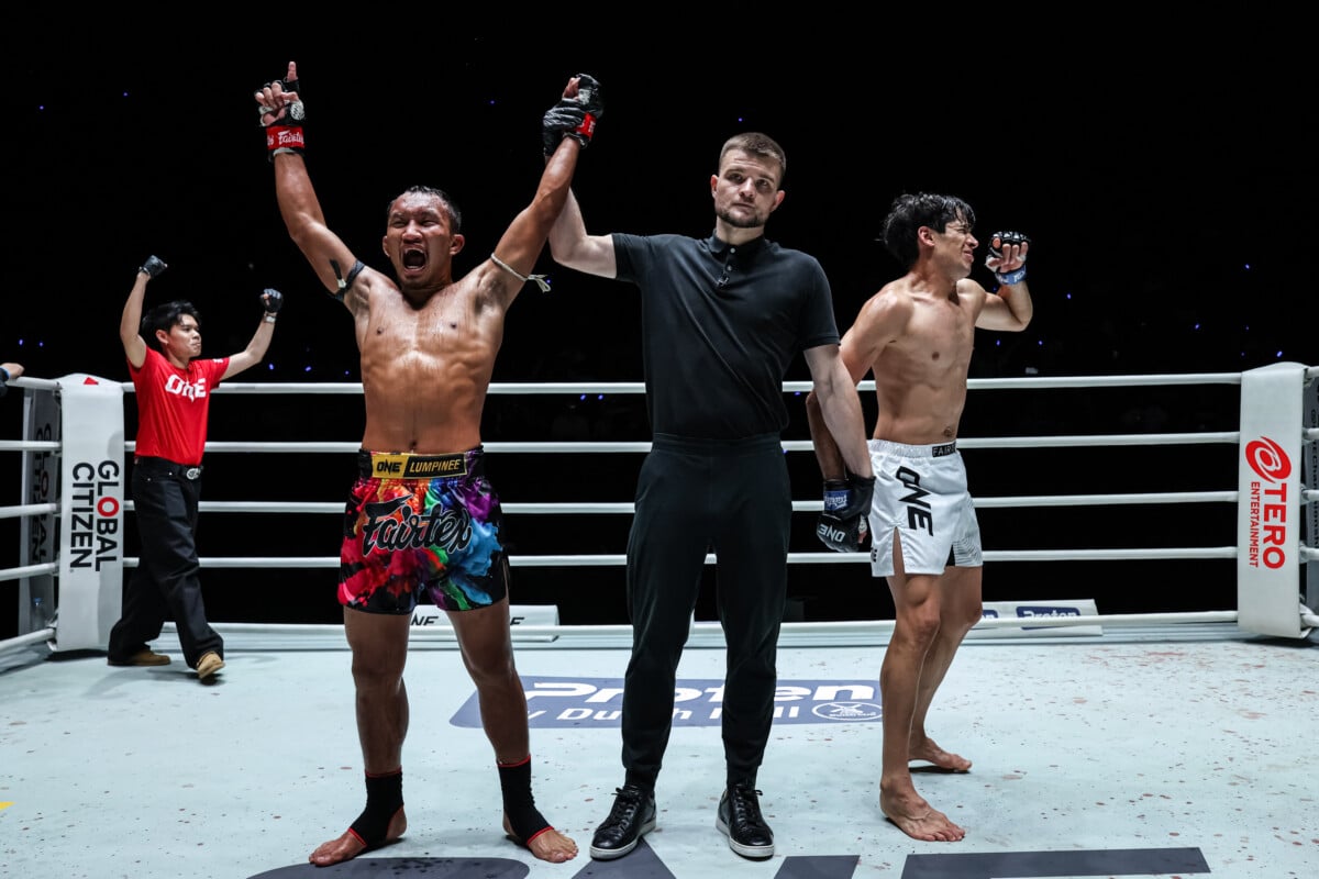 Yokkiri TN Muaythai takes home a split decision win over Ali Al Kinani at ONE Friday Fights 167.