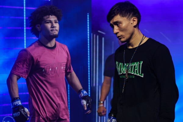 Split screen of Antonio Cesar and Joshua Perreira