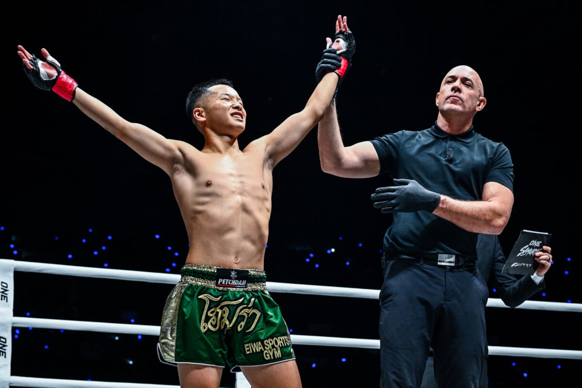 Homura Abe defeats Tuakiao via knockout at ONE SAMURAI 3