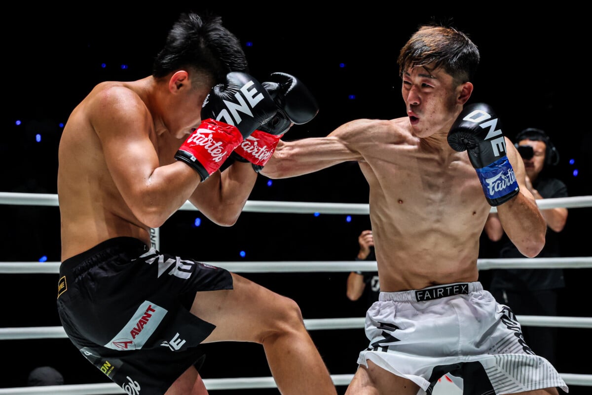 Isaiah Badato and Kyo Kawakami in action at The Inner Circle 29.