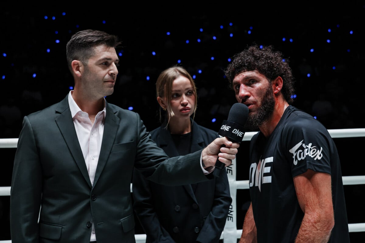 Kiamran Nabati speaks after defeating Nontachai at The Inner Circle 31