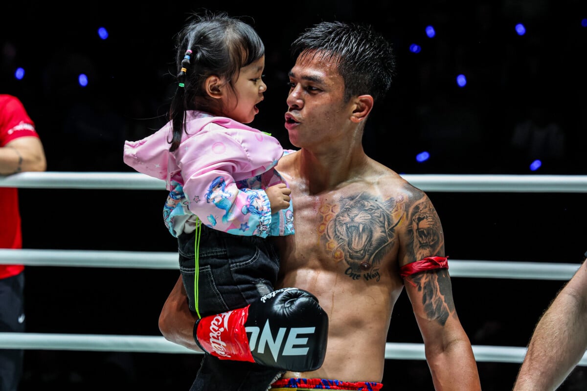 Panpayak with his daughter at The Inner Circle 32