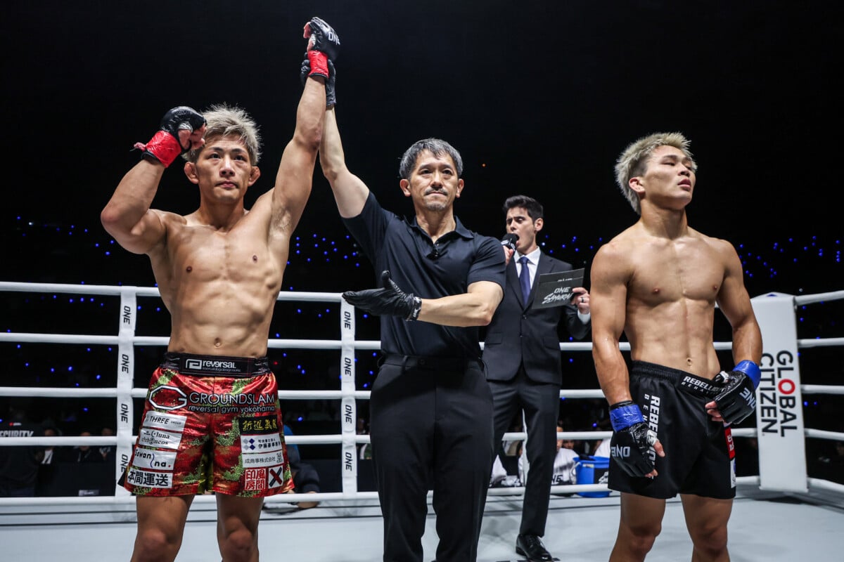 Seiichiro Ito defeats Kazusa Kurobe via submission at ONE SAMURAI 3