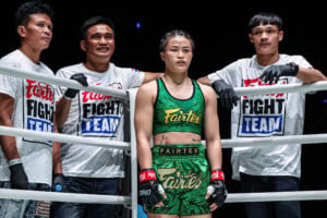 Stamp Fairtex Selina Flores ONE Fight Night 47 4