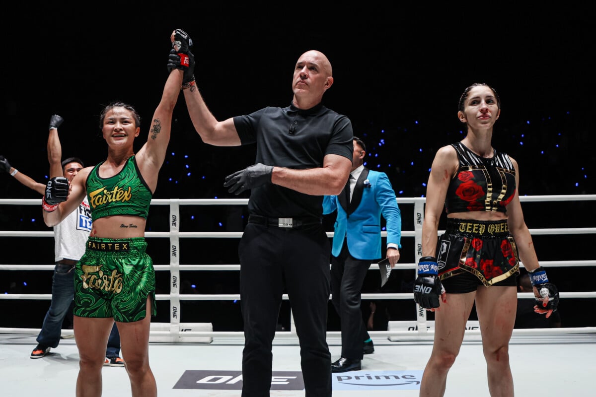 Stamp Fairtex defeats Selina Flores via split decision at ONE Fight Night 47 8