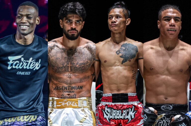 Bampara Kouyate, Ricardo Bravo, Suablack Tor Pran49, and Jordan Estupinan added to ONE Fight Night 50 on December 18