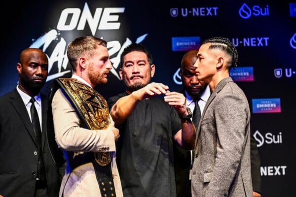 Jonathan Haggerty and Hiroki Akimoto face off ahead of ONE SAMURAI 4
