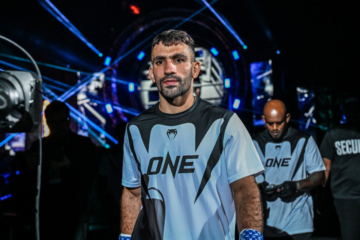 Mohammad Siasarani makes his walk into the Circle at ONE SAMURAI 4.