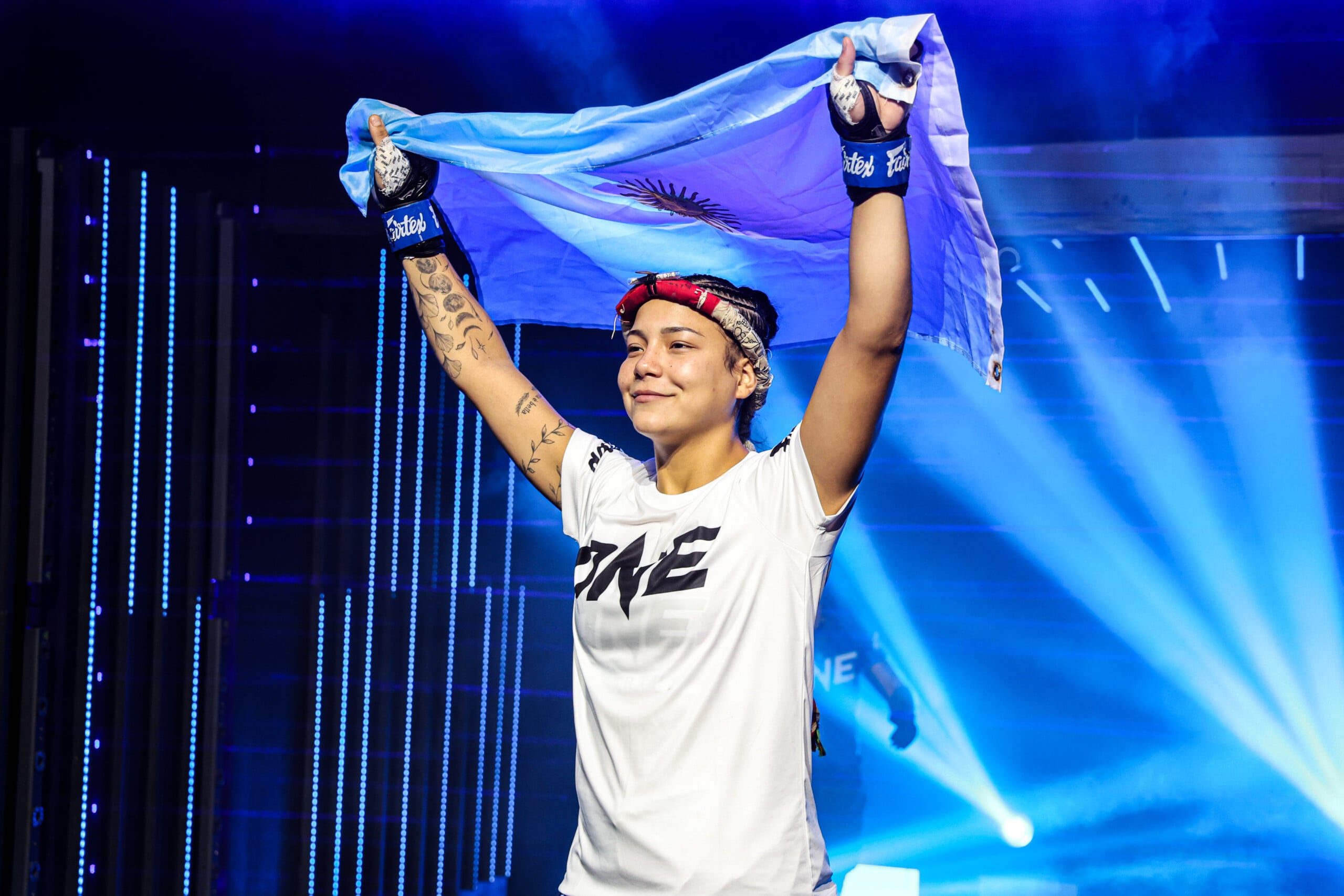Sheila Barrios makes her entrance at The Inner Circle 33.