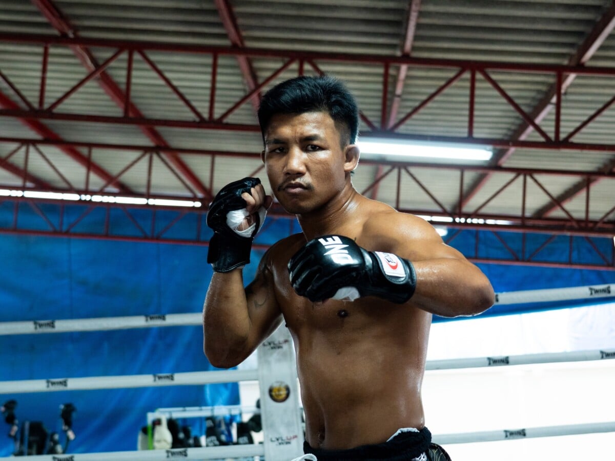 Rodtang at an open workout ahead of The Inner Circle 38.