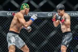Shozo Isojima vs Kota Abe at ONE SAMURAI 4 2