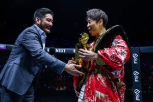 Takeru Retirement Ceremony at ONE SAMURAI 4 2