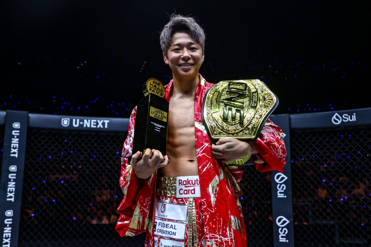 Takeru Segawa at ONE SAMURAI 4.