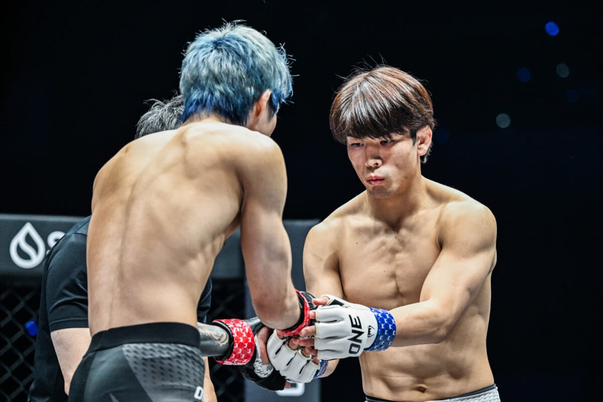 Yu Takeuchi vs Ryoto Nishiyama at ONE SAMURAI 4.