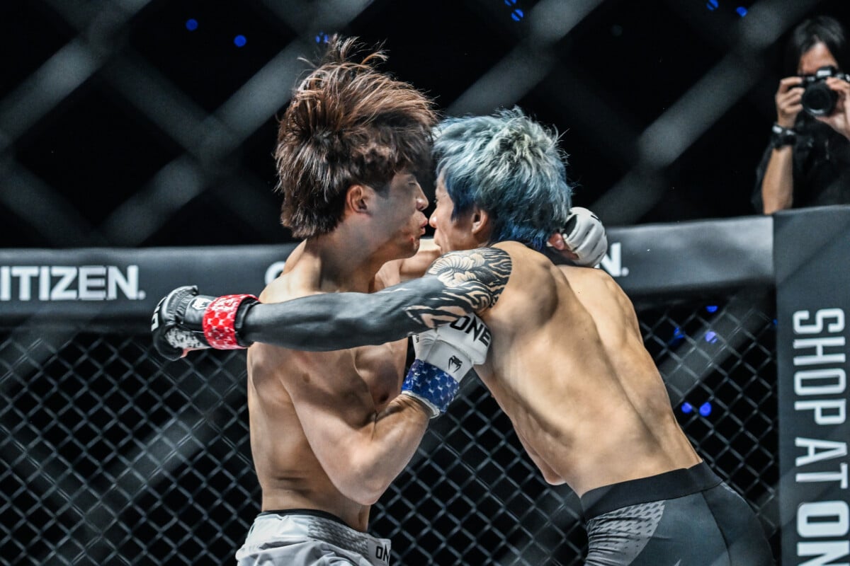 Yu Takeuchi vs Ryoto Nishiyama at ONE SAMURAI 4.