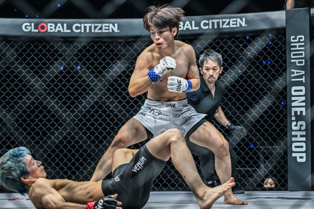 Yu Takeuchi vs Ryoto Nishiyama at ONE SAMURAI 4.