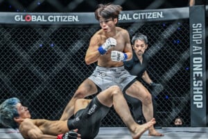Yu Takeuchi vs Ryoto Nishiyama at ONE SAMURAI 4 7