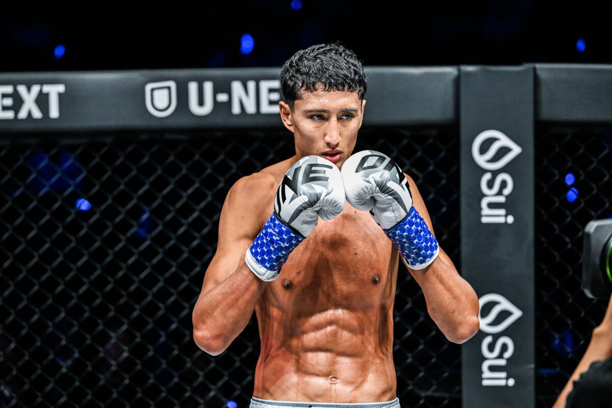 Nabil Anane gets ready for war against Yuki Yoza at ONE SAMURAI 4.