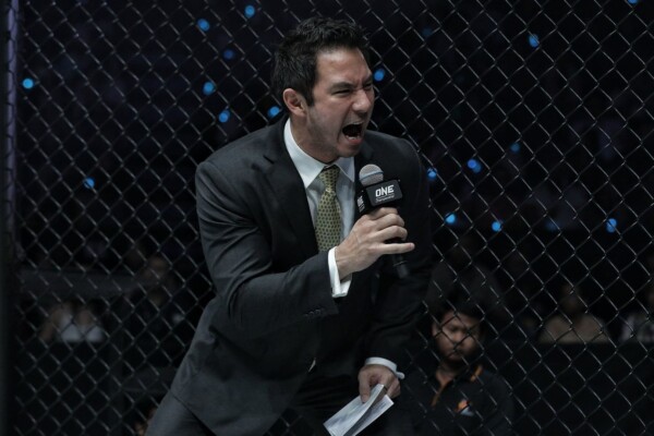 Dom Lau ONE Championship Cage Announcer 600x400