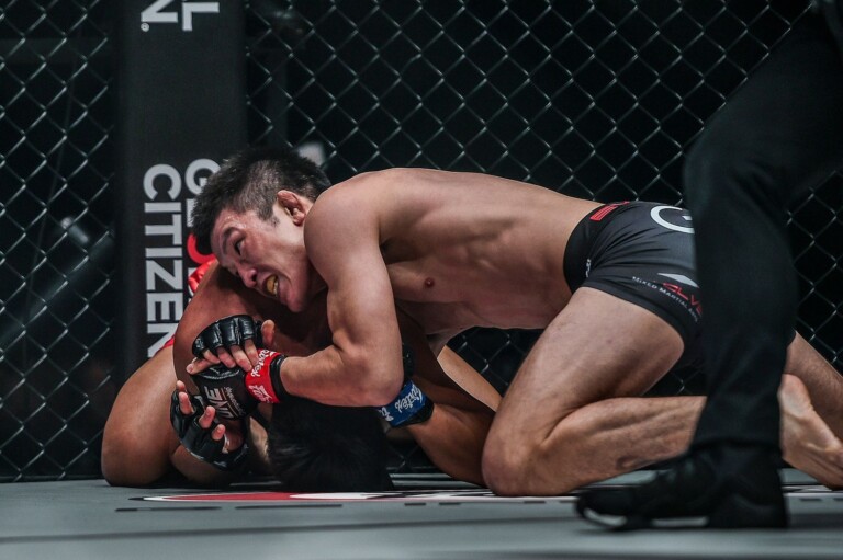 Shinya Aoki defeats Honorio Banario at ONE CENTURY PART II ASH_7773 768x511