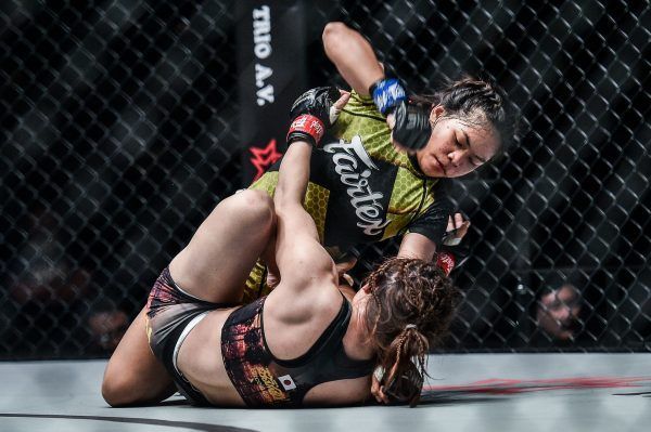 Denice Zamboanga defeats Mei Yamaguchi at ONE KING OF THE JUNGLE