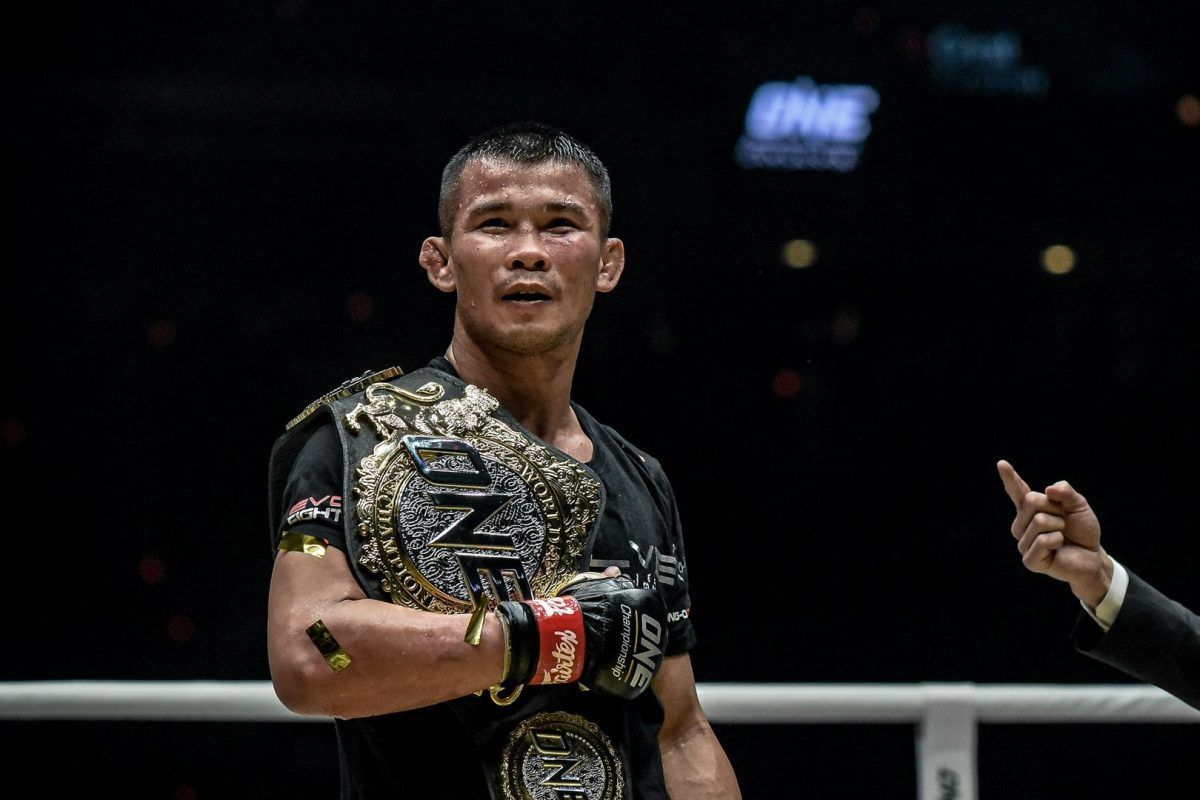 ONE Bantanweight Muay Thai World Champion Nong-O Gaiyanghadao at ONE EDGE OF GREATNESS